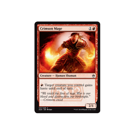 Crimson Mage - Foil