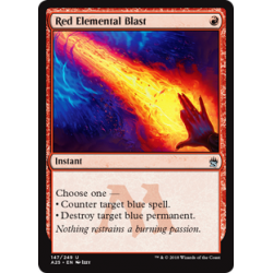 Red Elemental Blast - Foil