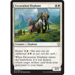 Elefante da Escavazione - Foil