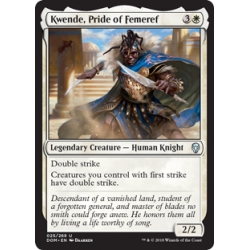 Kwende, Orgoglio di Femeref - Foil