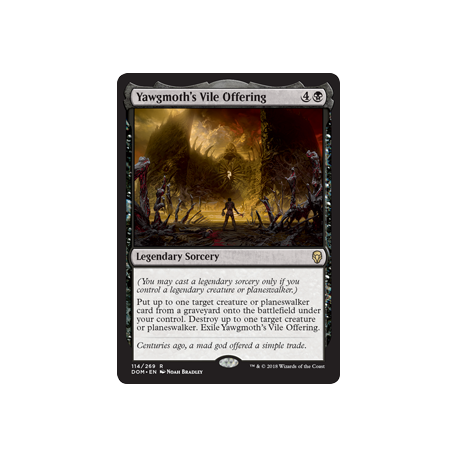 Offerta Ignobile di Yawgmoth - Foil