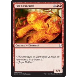 Elementale del Fuoco - Foil