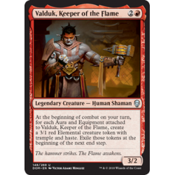 Valduk, Custode della Fiamma - Foil