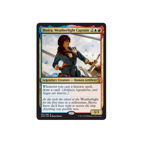 Jhoira, Capitana della Cavalcavento - Foil