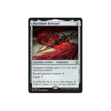 Blackblade Riforgiata - Foil