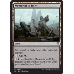 Memorial to Folly - Foil