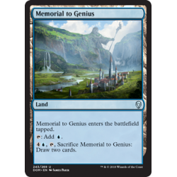 Memorial to Genius - Foil