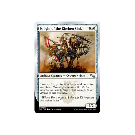 Knight of the Kitchen Sink (d) - Foil