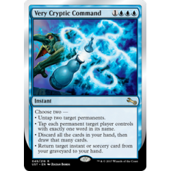 Very Cryptic Command (b) - Foil
