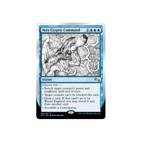 Very Cryptic Command (a) - Foil