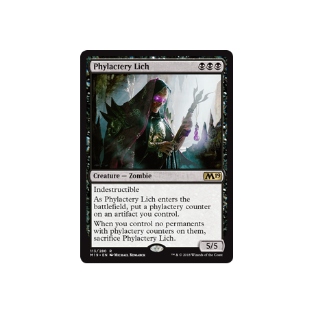 Lich del Filatterio - Foil