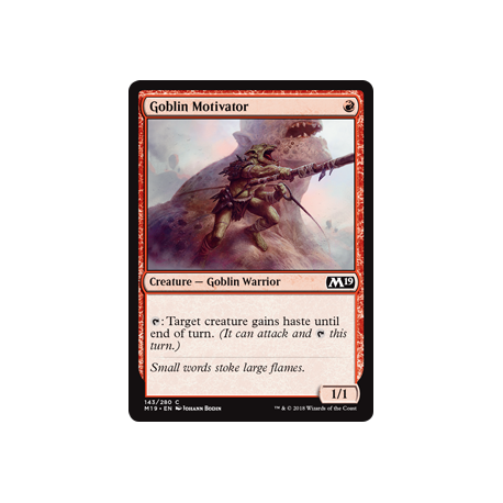 Goblin Motivatore - Foil