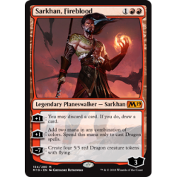 Sarkhan, Sangue Infuocato - Foil