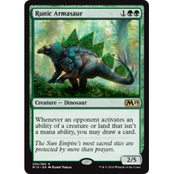 Armasauro Runico - Foil