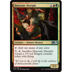 Draconic Disciple - Foil