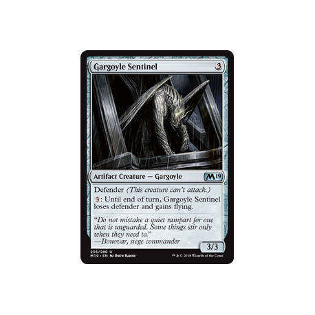 Gargoyle Sentinella - Foil