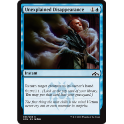 Unexplained Disappearance