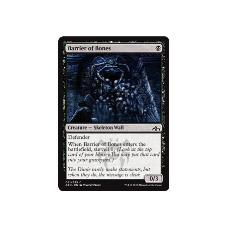 Barrière d'os - Foil