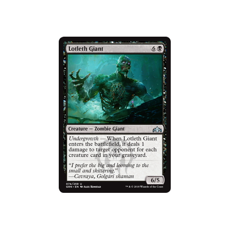 Géant de Lotleth - Foil