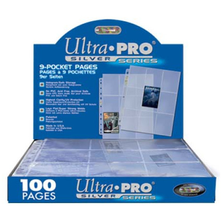 Ultra Pro - Platinium Pages 9-Pocket, 10ct