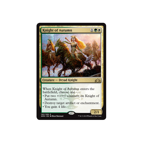 Knight of Autumn - Foil