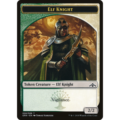 Elf Knight Token