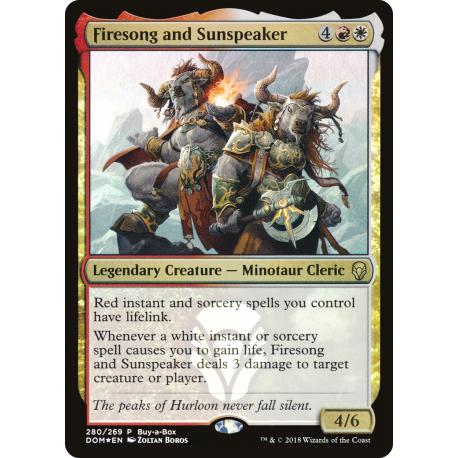 Firesong and Sunspeaker - Buy-a-Box Promo