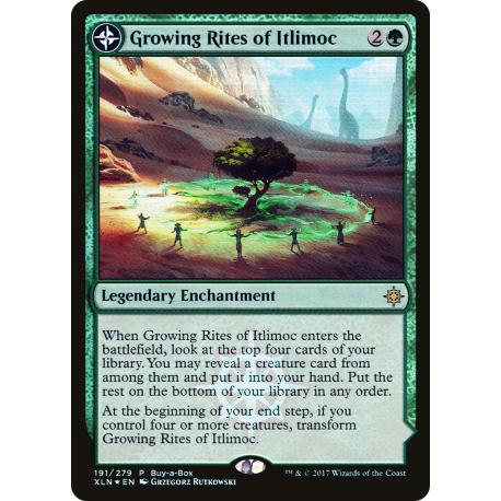 Growing Rites of Itlimoc // Itlimoc, Cradle of the Sun - Buy-a-Box Promo