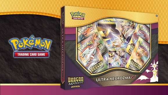 Pokemon Dragon Majesty Ultra Necrozma Gx Collection