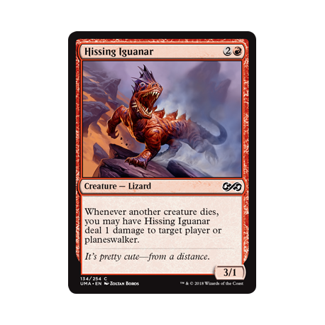 Hissing Iguanar - Foil