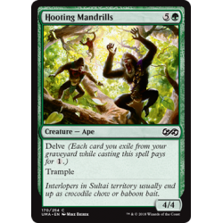 Hooting Mandrills - Foil