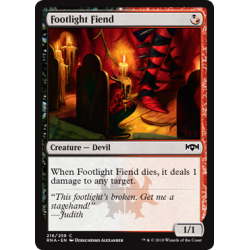 Footlight Fiend - Foil