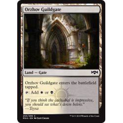Orzhov Guildgate (Version 2) - Foil