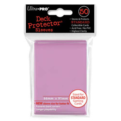 Ultra Pro - Standard 50 Sleeves - Pink