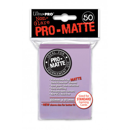 Ultra Pro - Pro-Matte Standard 50 Sleeves - Lilac