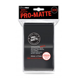 Ultra Pro - Pro-Matte Standard Deck Protectors 100pz Sleeves - Black