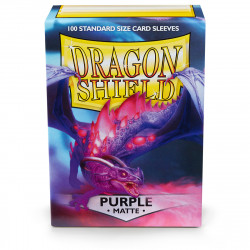 Dragon Shield - Matte 100 Sleeves - Purple 'Miasma'