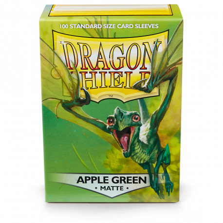 Dragon Shield - Matte 100 Sleeves - Apple Green 'Eliban'