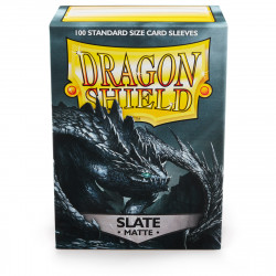 Dragon Shield - Matte 100 Sleeves - Slate 'Escotarox'