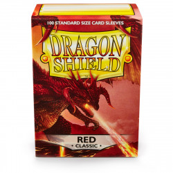 Dragon Shield - Classic 100 Sleeves - Red 'Titanius'