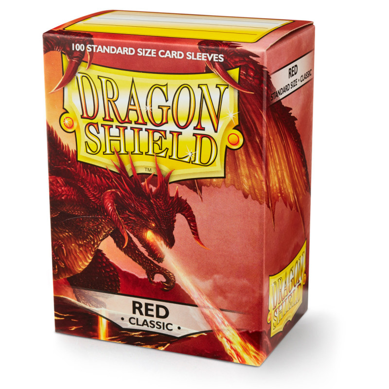 Dragon Shield Classic 100 Sleeves Red 'Titanius' The Mana Shop