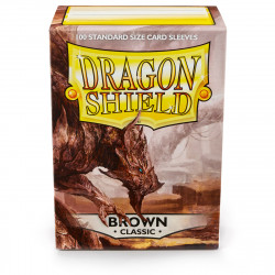 Dragon Shield - Classic 100 Sleeves - Brown 'Brakish'