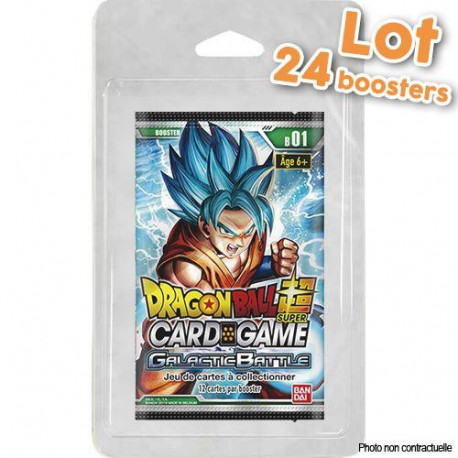 DragonBall Super Card Game  Booster Galactic Battle B01 ENG Box