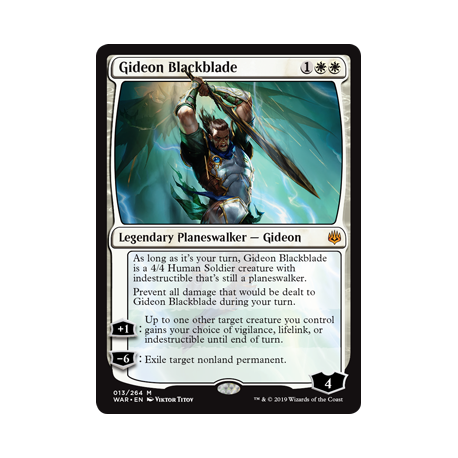 Gideon della Blackblade - Foil