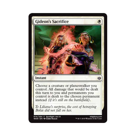 Sacrificio di Gideon - Foil