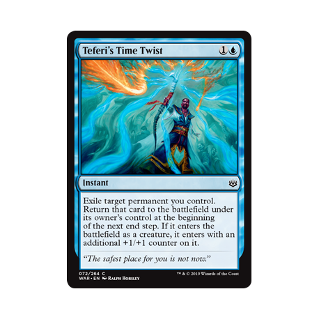 Contrazione Temporale di Teferi - Foil
