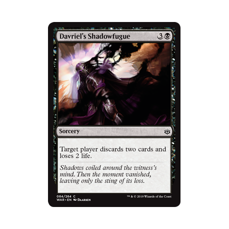 Sinfonia Oscura di Davriel - Foil