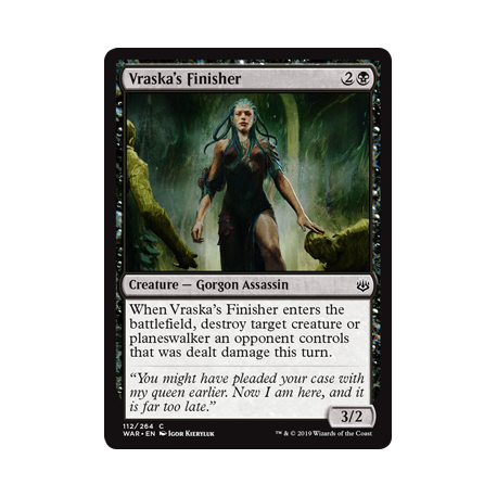 Finisseuse de Vraska - Foil