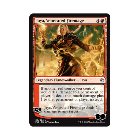 Jaya, Maga del Fuoco Rinomata - Foil