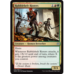 Rubblebelt Rioters - Foil